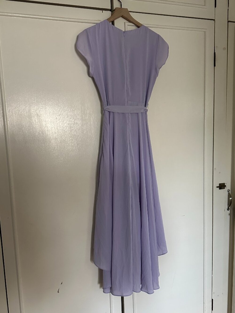 Lulus High Low Lavender Dress - Picture 4 of 4